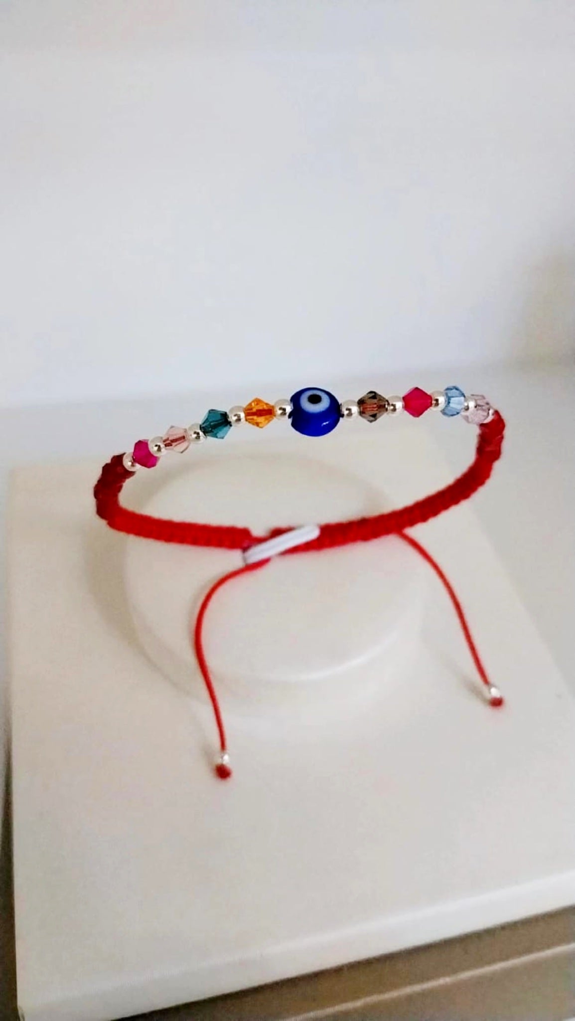 Pulsera Roja protección Ojo Turco