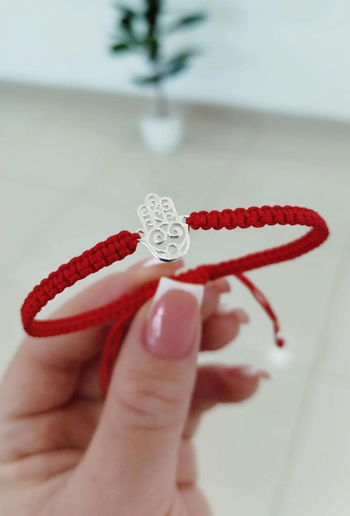 Pulsera Protección Mano De Fátima