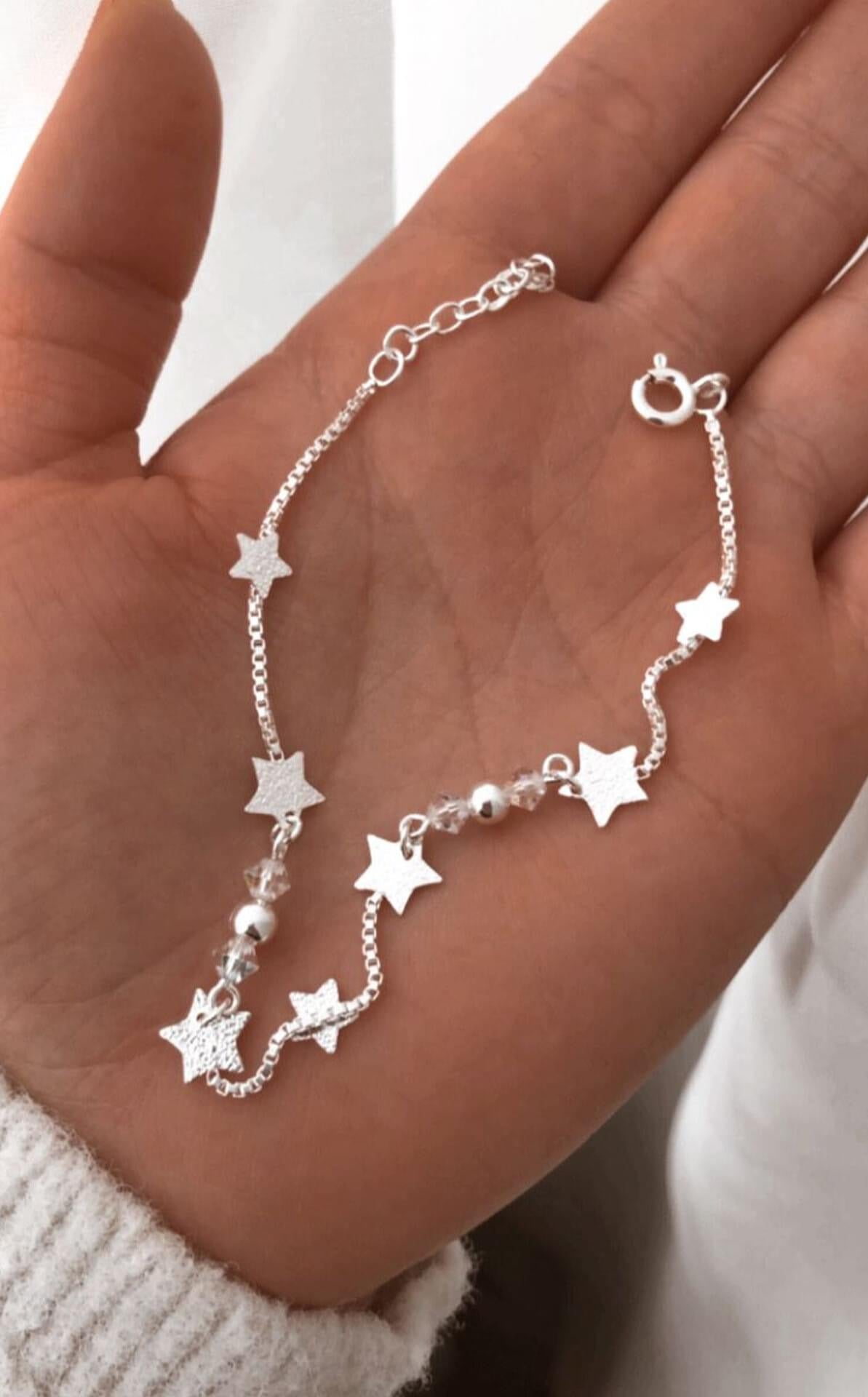 Pulsera Estrellas Con Circones