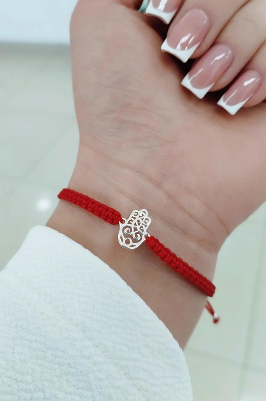 Pulsera Protección Mano De Fátima