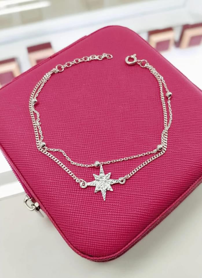 Pulsera Doble Estrella Fugaz