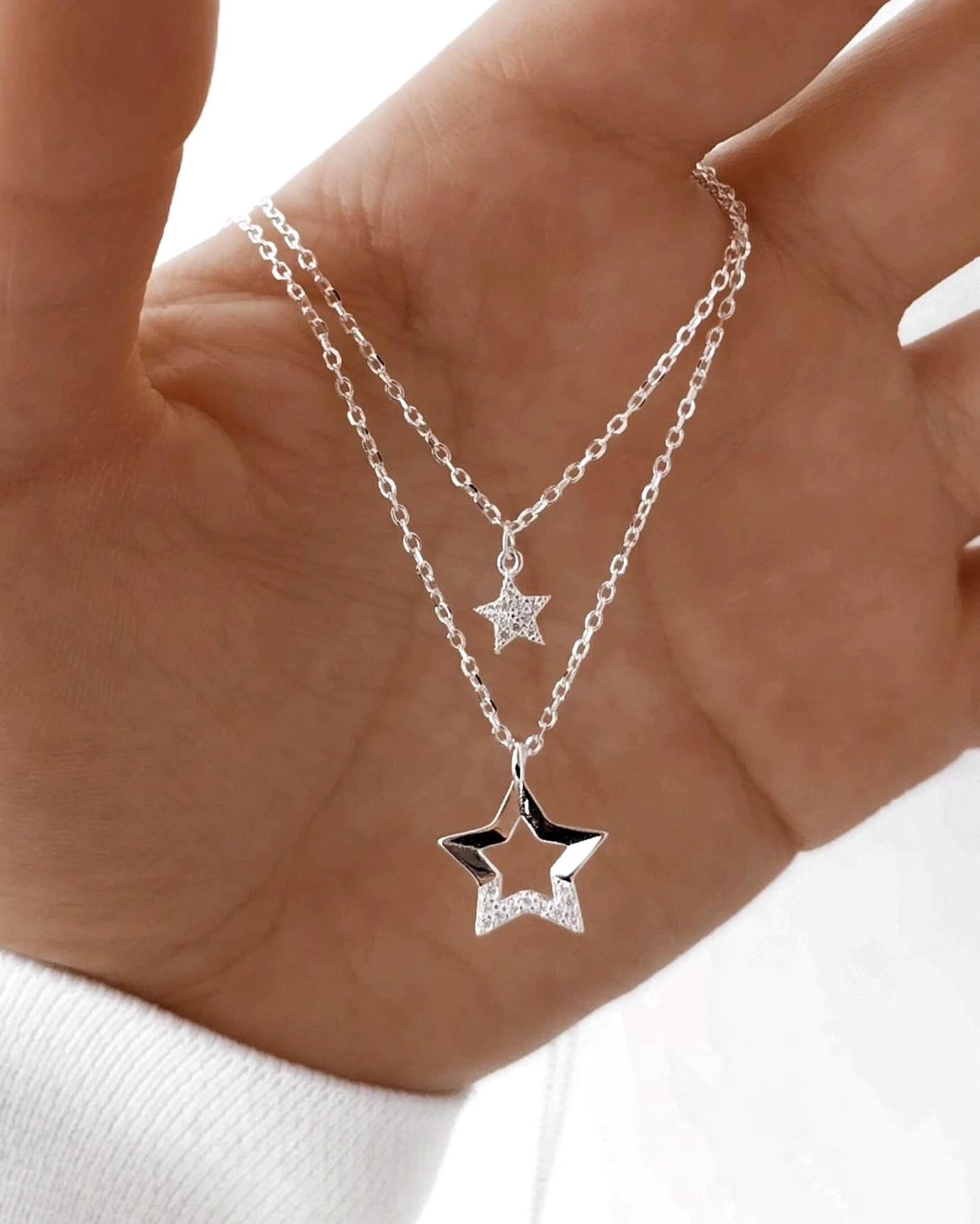 Collar Estrella Doble