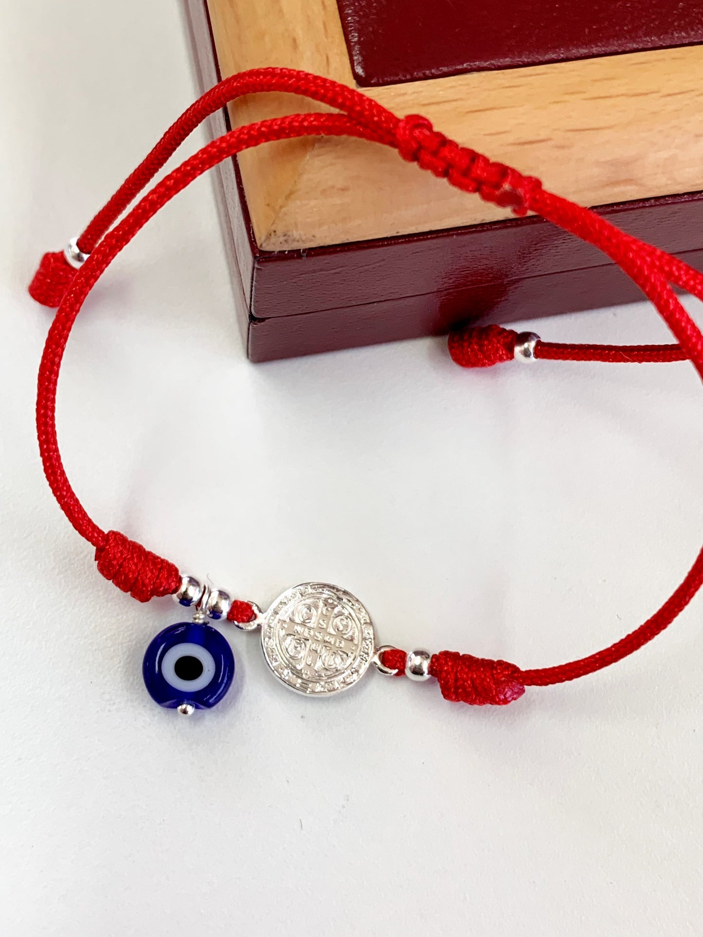 Pulsera Protección San Benito / Ojo Turco