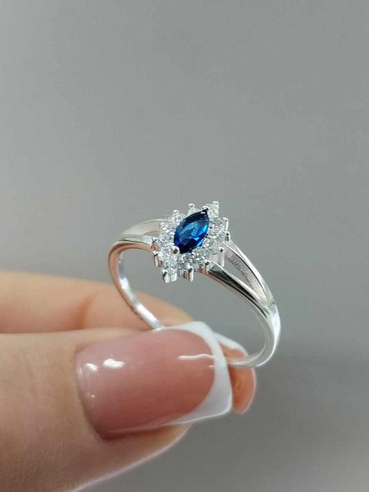 Anillo Lady azul